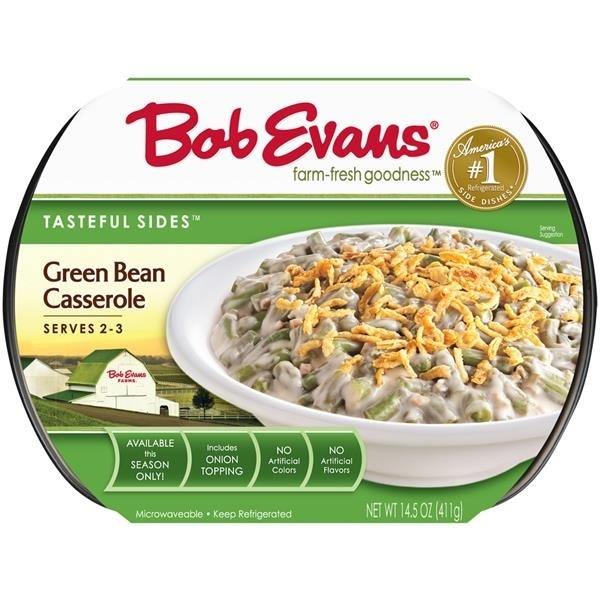 slide 1 of 1, Bob Evans Green Bean Casserole, with Mushroom Sauce, Original, 14.5 oz