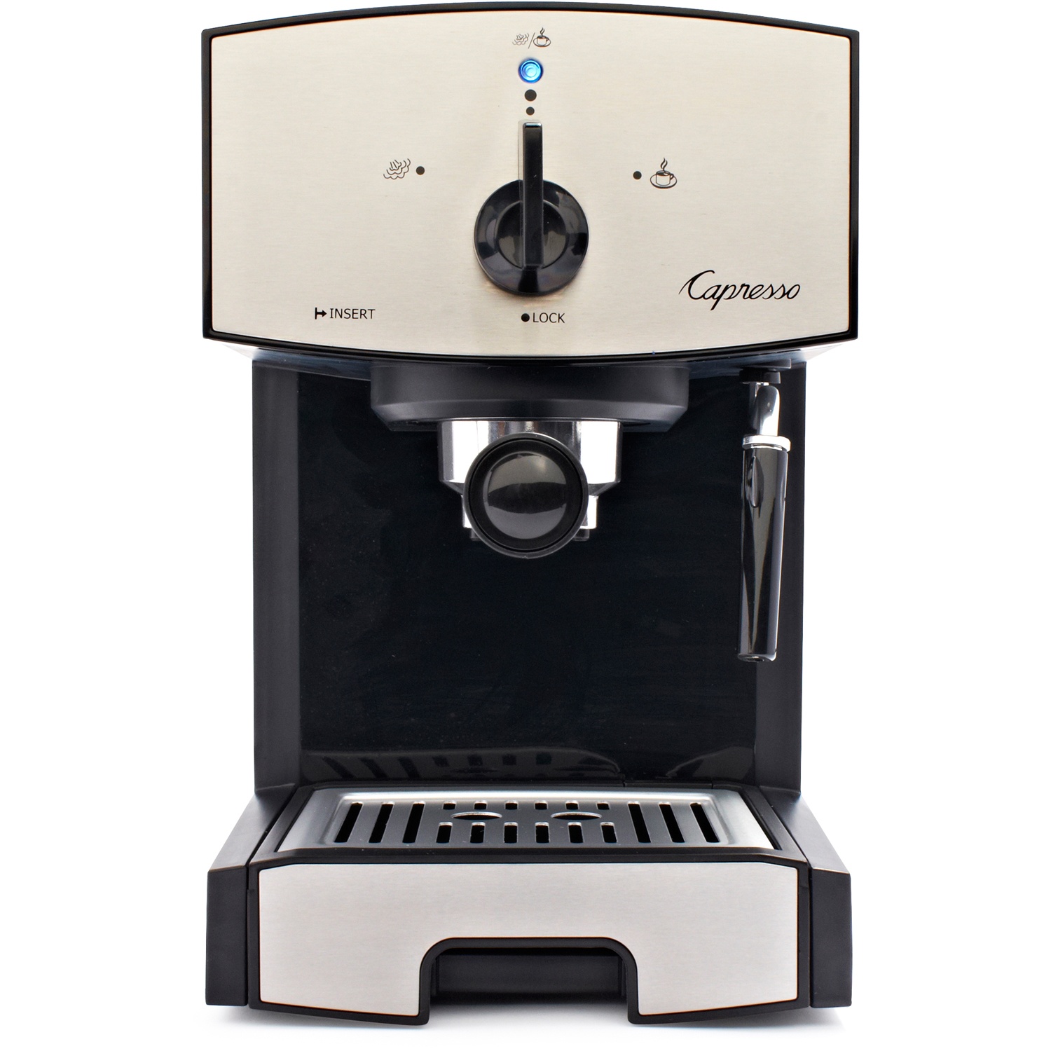 slide 1 of 1, Capresso Espresso & Cappuccino Machine Stainless Steel EC50, 1 ct