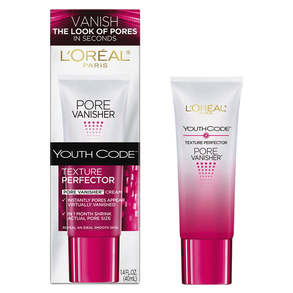slide 1 of 1, L'Oréal Paris Youth Code Texture Perfector Pore Vanisher For All Skin Types, 1.4 oz