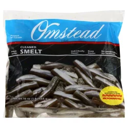 Omstead Smelt, Cleaned, Fresh Water