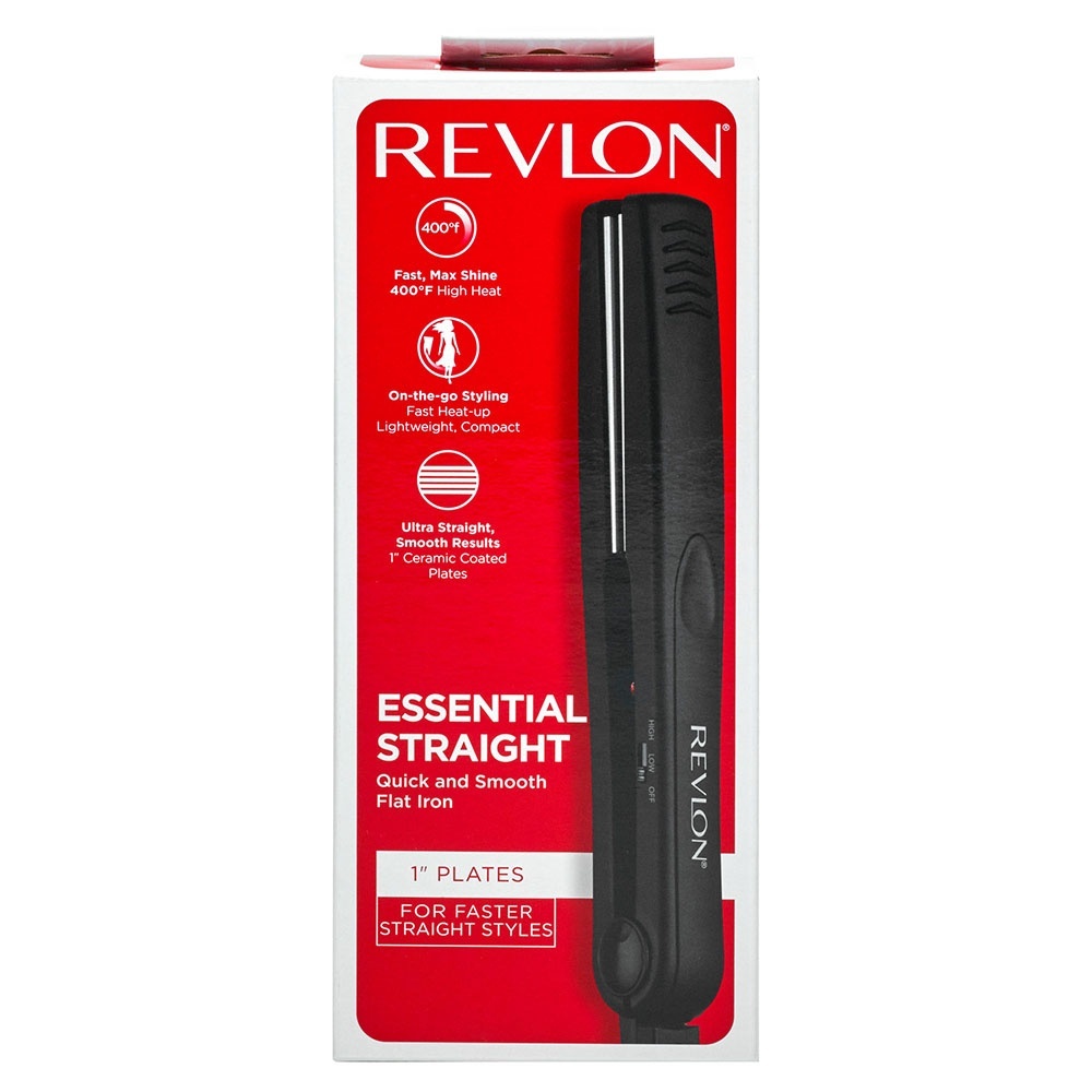 slide 1 of 3, Revlon Straight Ceramic Flat Iron - Each, 1 ct