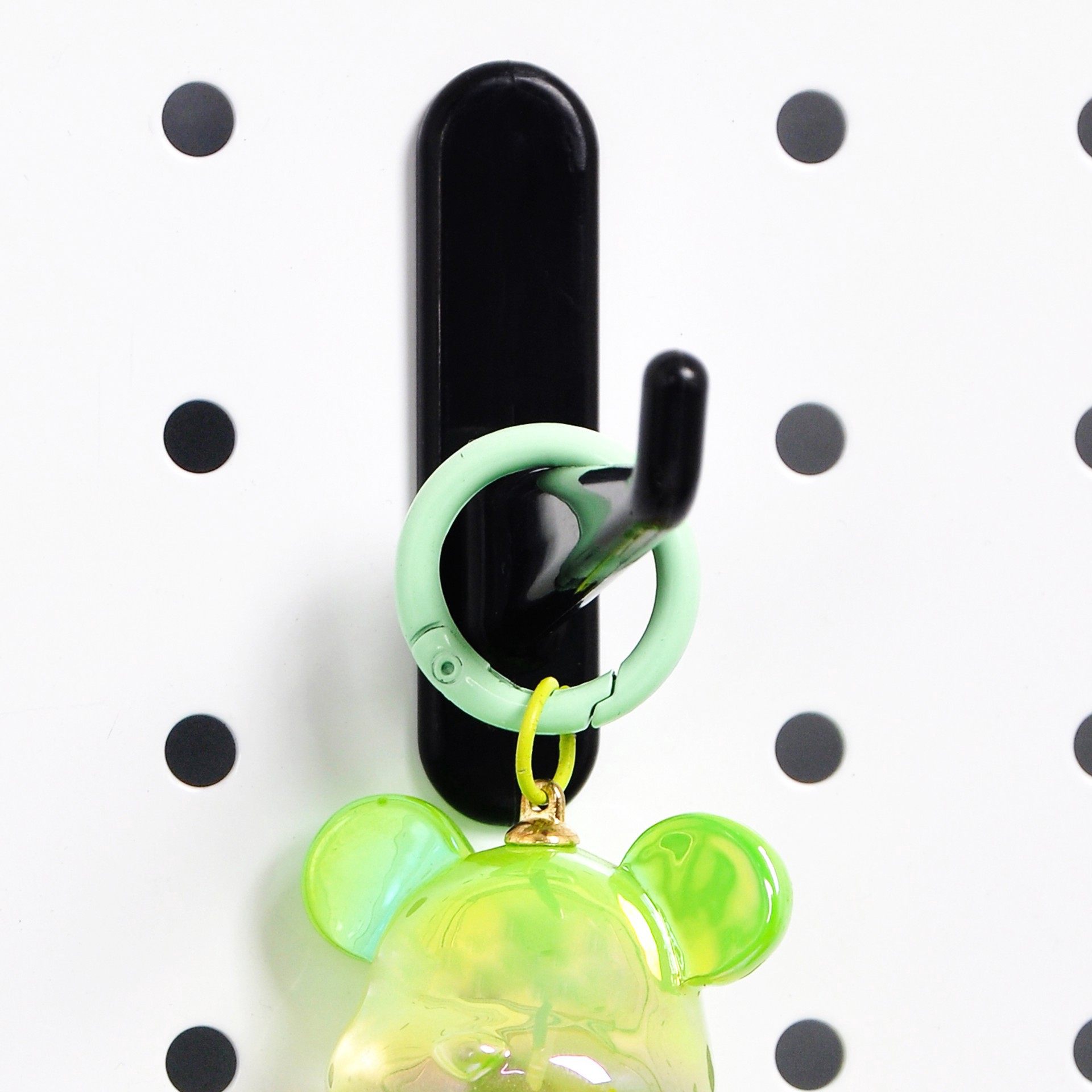 slide 3 of 5, Long Black Pegboard Hooks, 5ct. By Simply Tidy, 5 ct