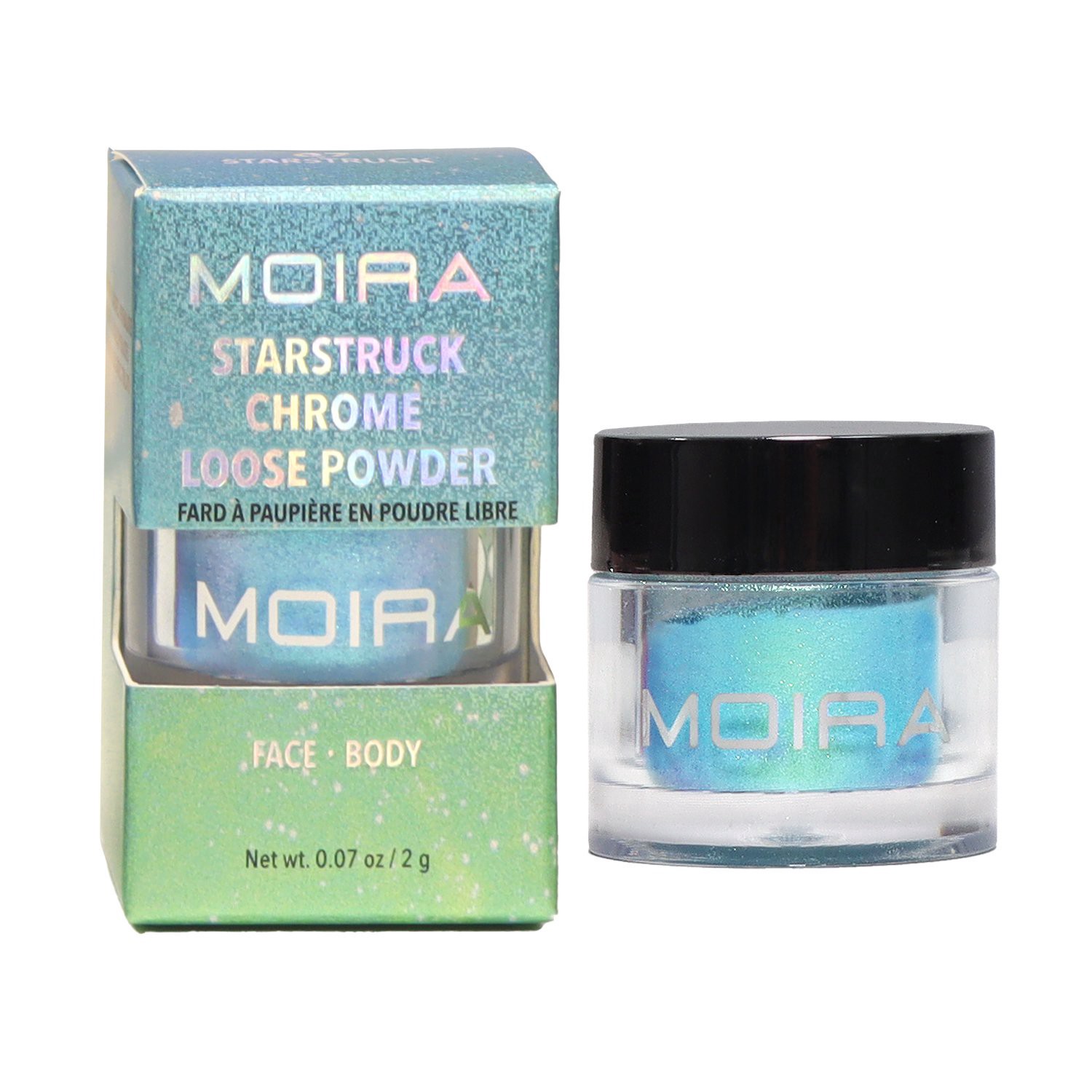 slide 1 of 1, Moira Chrome Loose Powder - Starstruck, 1 ct