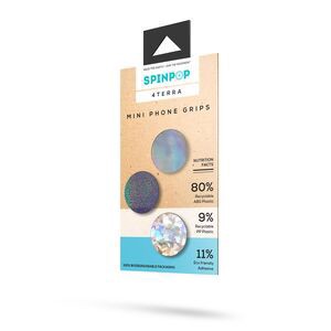 slide 1 of 1, Spinpop Mini Phone Grips, 3-Pack, Assorted Styles, 1 ct