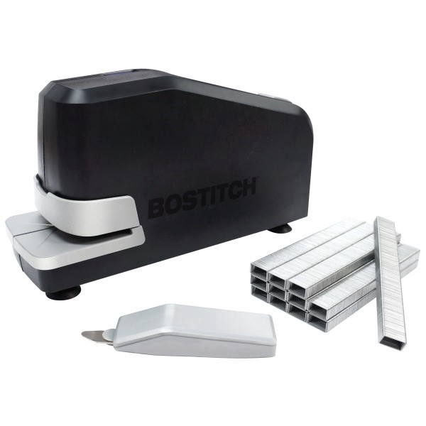 slide 1 of 10, BOSTITCH Impulse 25 Electric Stapler With Staples And Staple Remover, Black, 1 ct