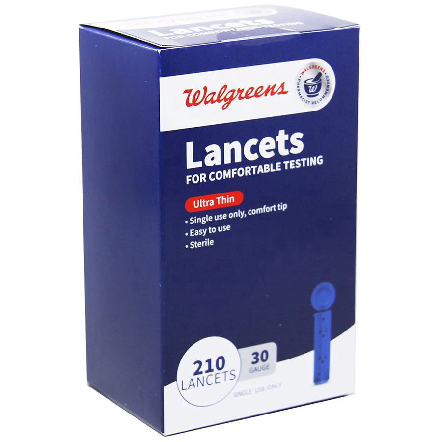 slide 1 of 4, Walgreens Lancets, 30 gram 210 ct