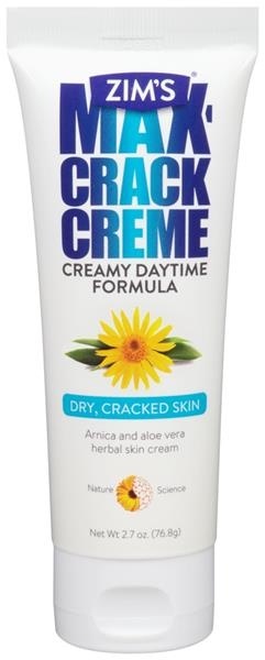 slide 1 of 1, Zim's Max Crack Creme Creamy Daytime Formula, 2.7 oz