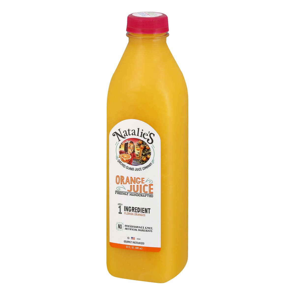 slide 3 of 9, Natalie's Orange Juice - 32 oz, 32 oz