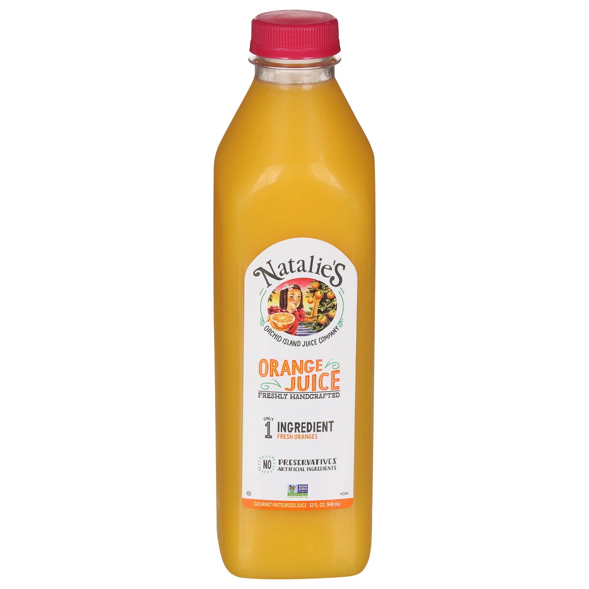 slide 1 of 9, Natalie's Orange Juice - 32 oz, 32 oz