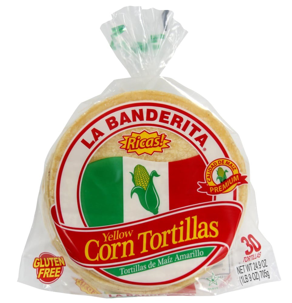 slide 2 of 2, La Banderita Yellow Corn Tortillas, 30 ct
