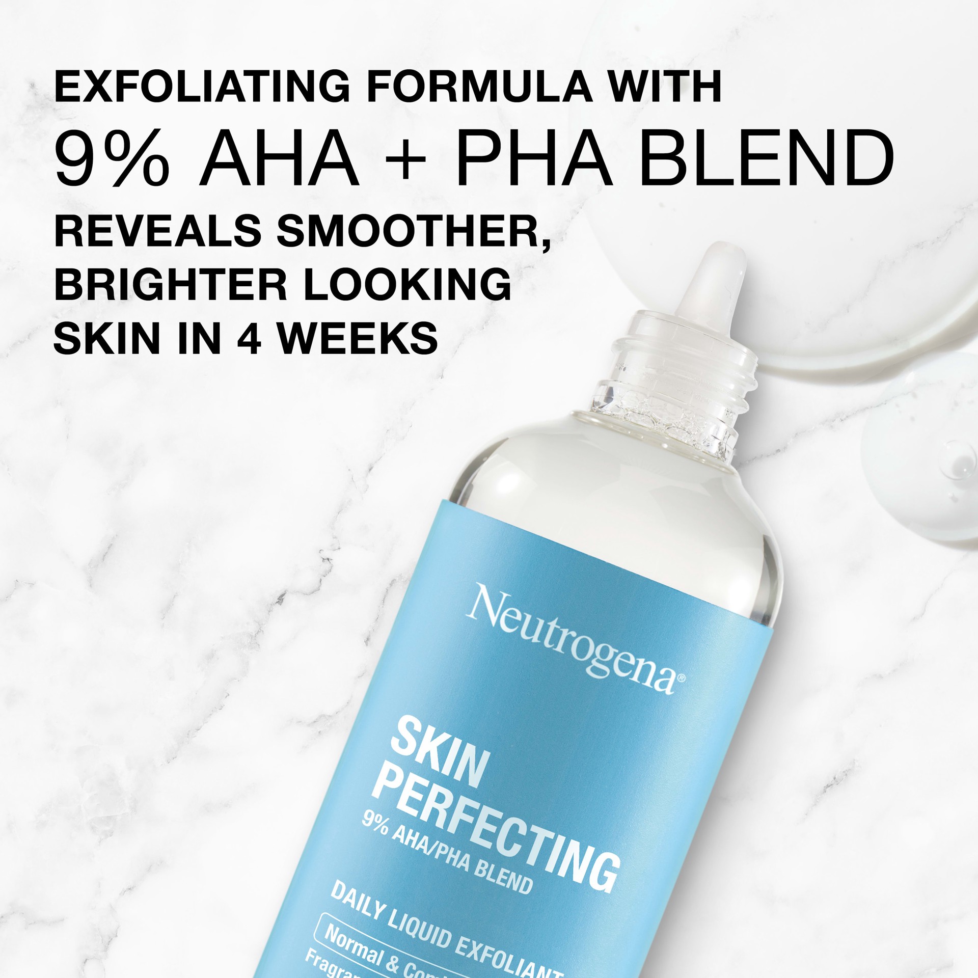 slide 9 of 10, Neutrogena Skin Perfecting Exfoliating Serum - Combination Skin - 4 fl oz, 4 fl oz