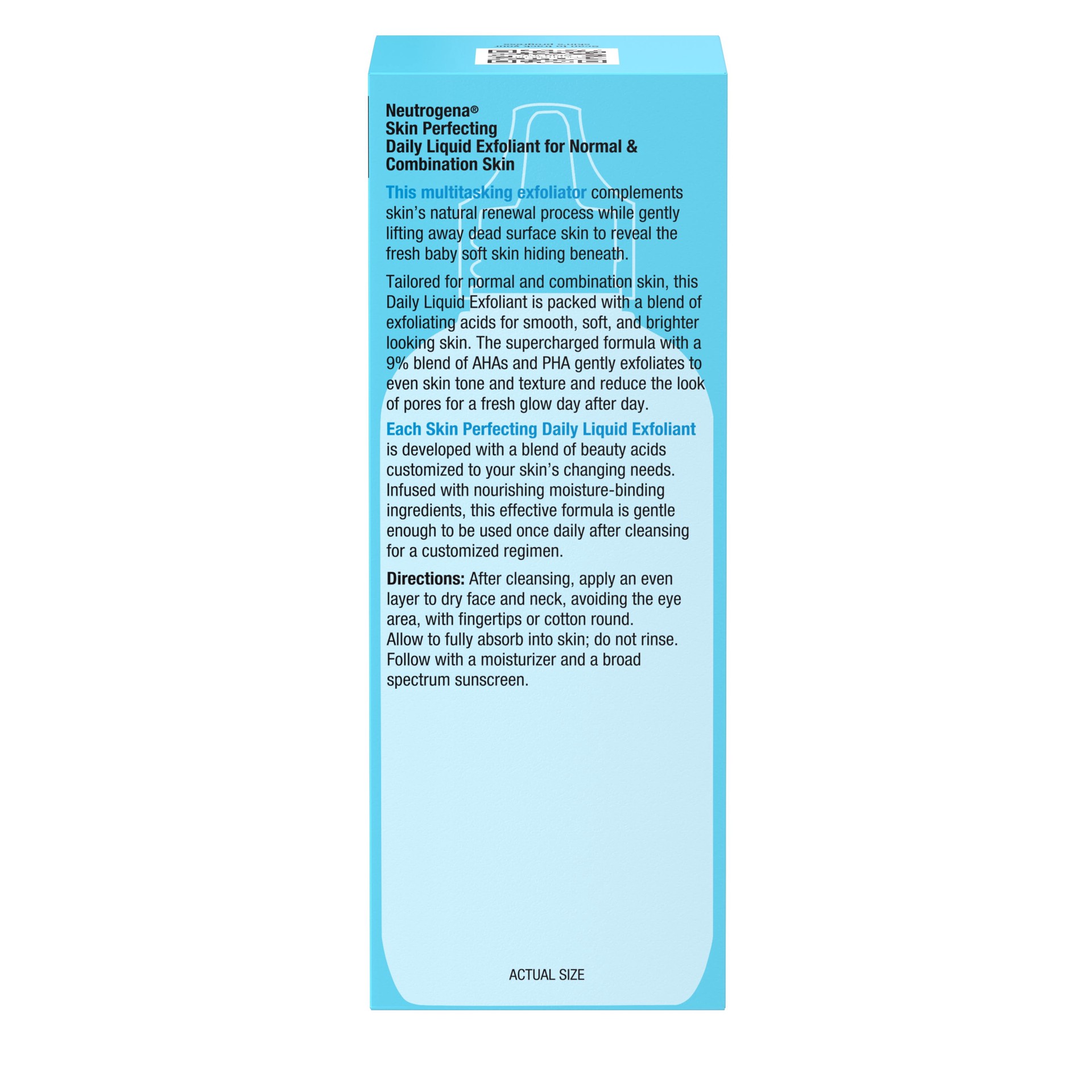 slide 5 of 10, Neutrogena Skin Perfecting Exfoliating Serum - Combination Skin - 4 fl oz, 4 fl oz