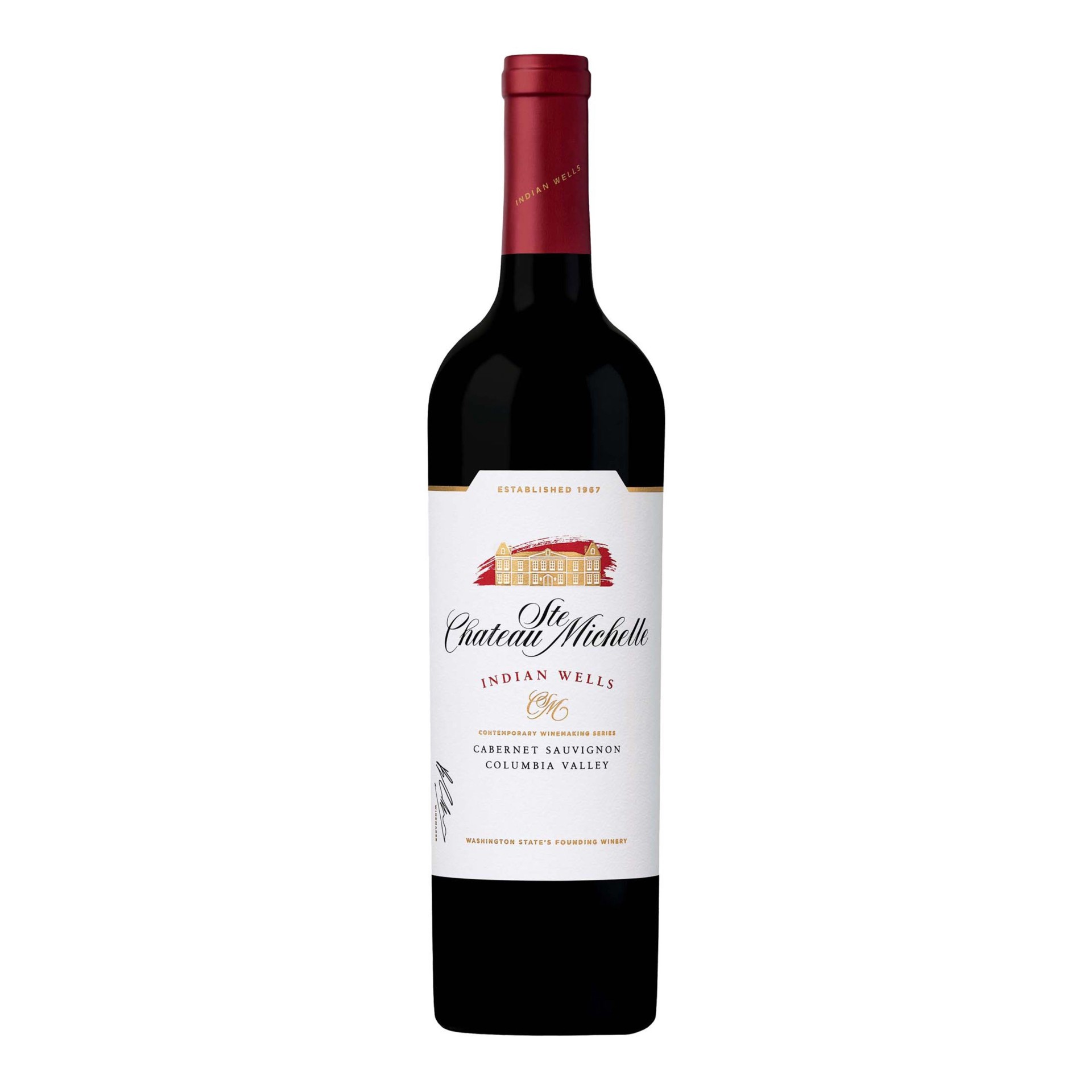 slide 1 of 10, Chateau Ste. Michelle Indian Wells Cabernet Sauvignon, Red Wine, 750 mL Bottle, 750 ml