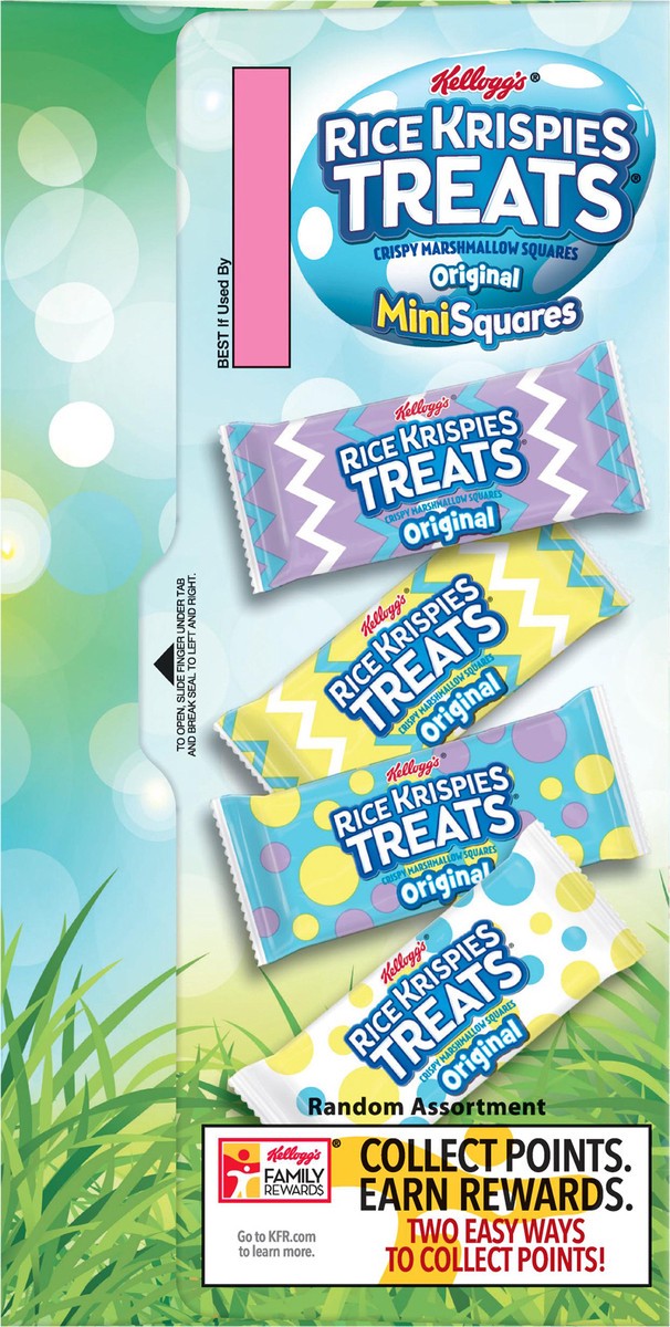 slide 3 of 11, Rice Krispies Treats Kellogg's Rice Krispies Treats Mini Marshmallow Snack Bars, Original, 12.4 oz, 32 Count, 12.4 oz