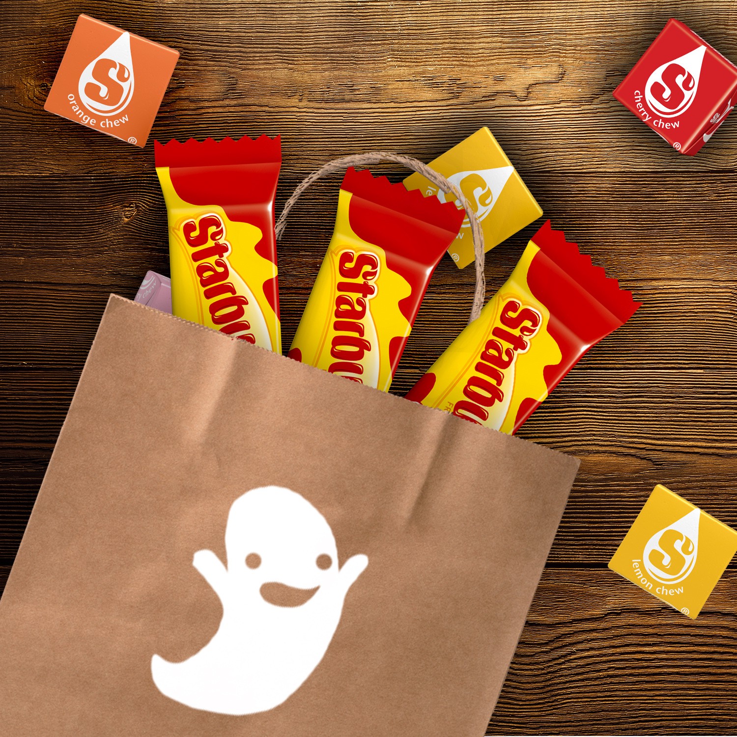 slide 2 of 8, Starburst Fruit Chews, Original, Fun Size, 10.58 oz