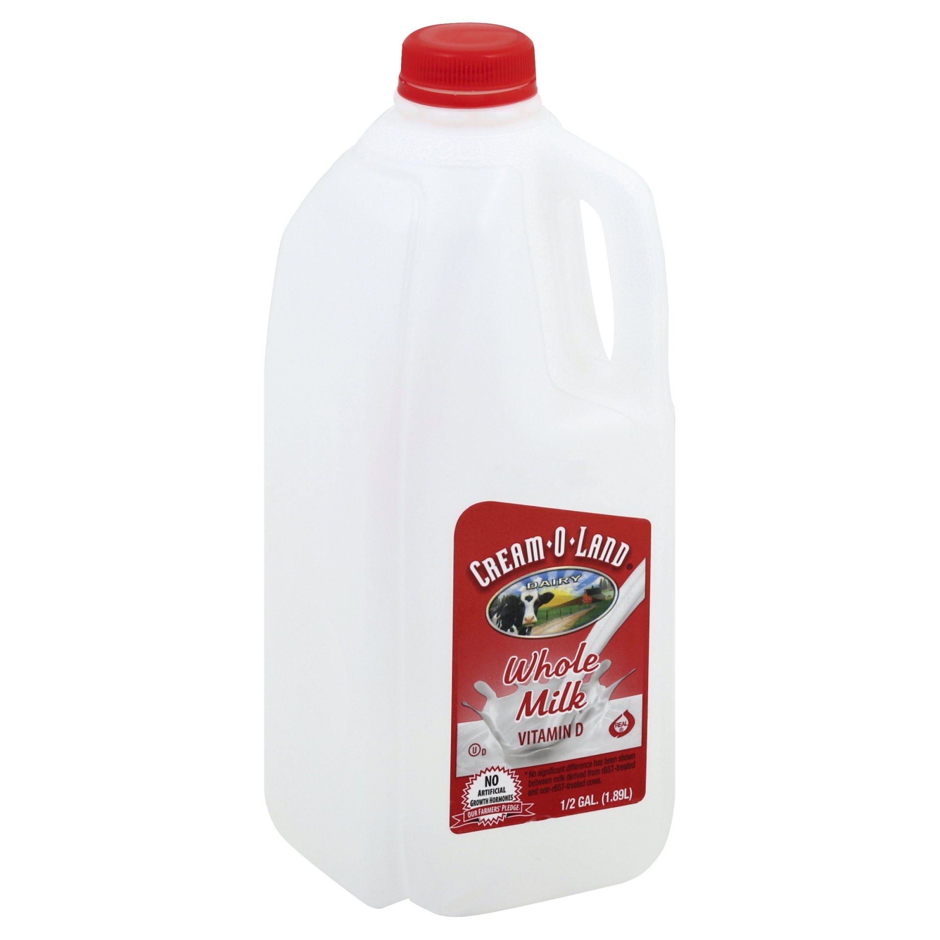 slide 1 of 6, Cream-O-Land Whole Milk, 64 fl oz