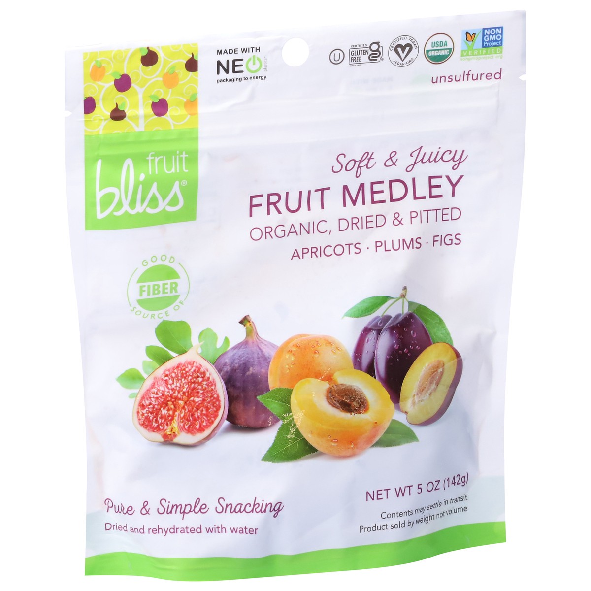 slide 9 of 9, Fruit Bliss Organic Fruit Medley, 5 oz