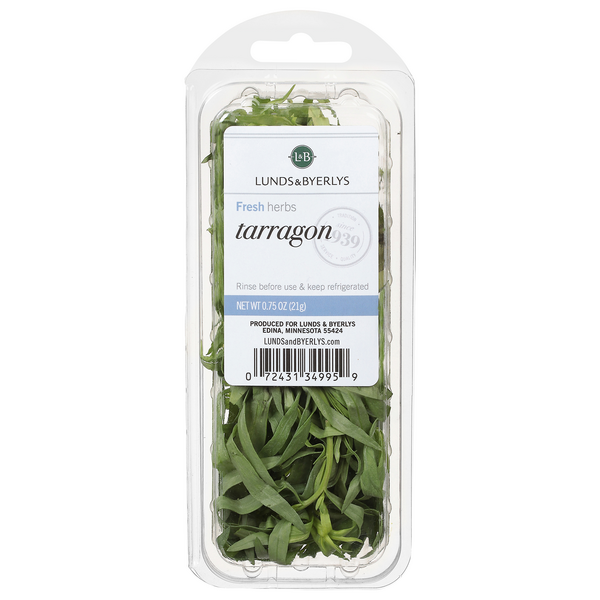 slide 1 of 1, Lunds & Byerlys Fresh Herbs Tarragon 0.75 oz, 0.75 oz
