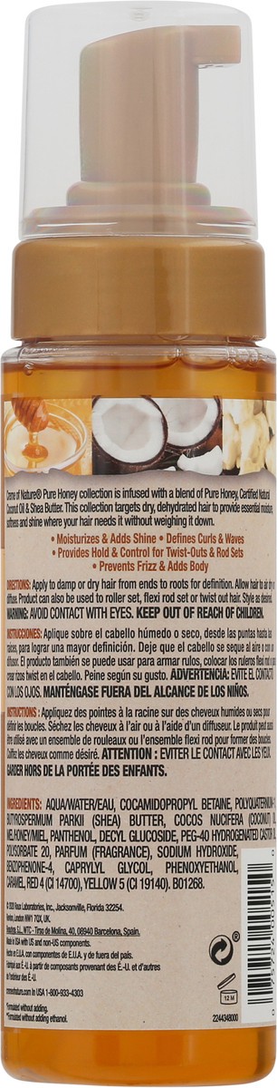 slide 5 of 10, Creme Of Nature Pure Honey Moisture & Twist Curling Mousse, 7 fl oz