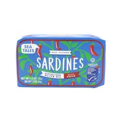 Sea Tales Sardines in Extra Virgin Olive Oil with Chili