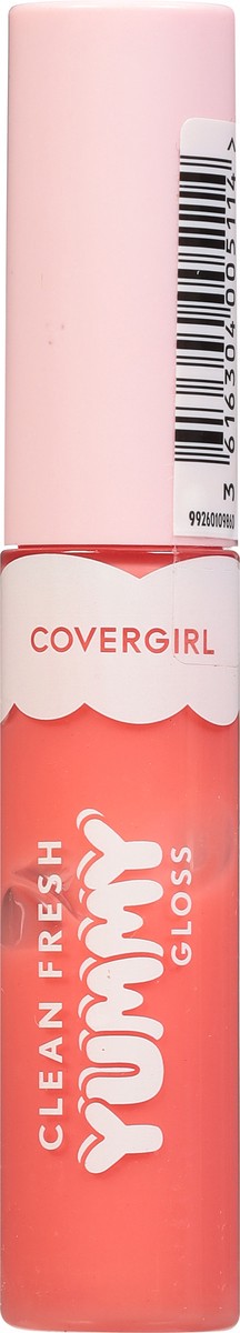 slide 3 of 9, Covergirl Clean Fresh Glamingo Pink 400 Yummy Lip Gloss 0.33 fl oz, 0.33 ct