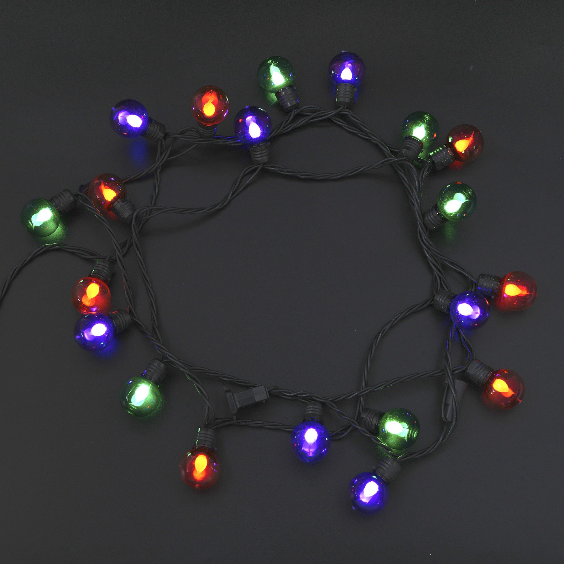 slide 2 of 2, 20ct. Multicolor Led Globe String Lights By Ashland, 20 ct
