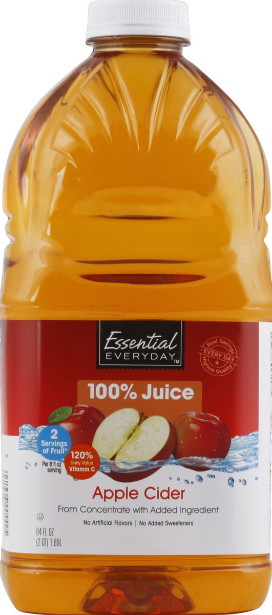 slide 3 of 4, Essential Everyday Apple Cider 100% - 64 fl oz, 64 fl oz