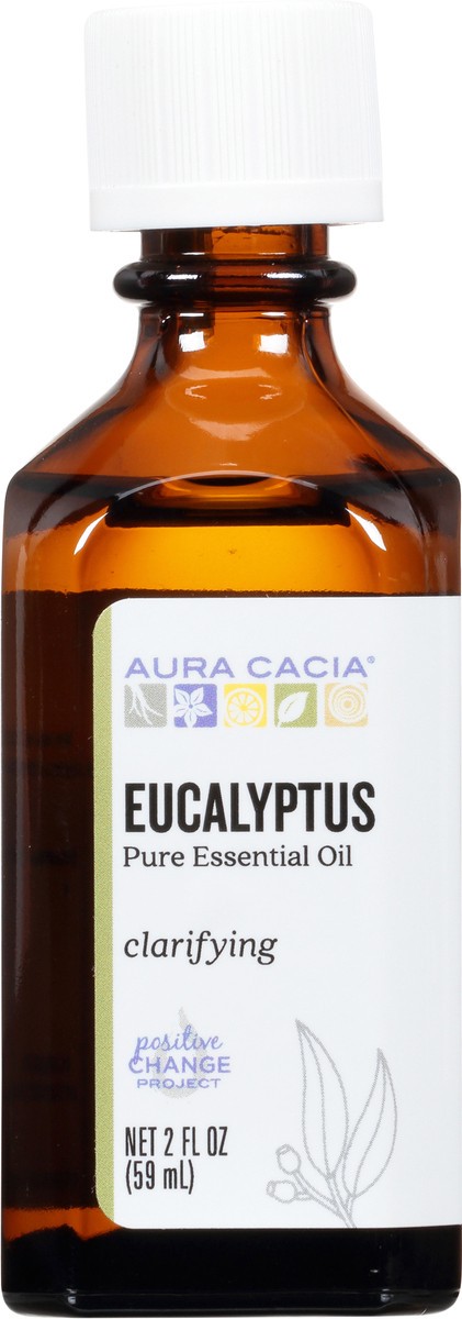 slide 1 of 1, Aura Cacia Eucalyptus Essential Oil, 2 oz