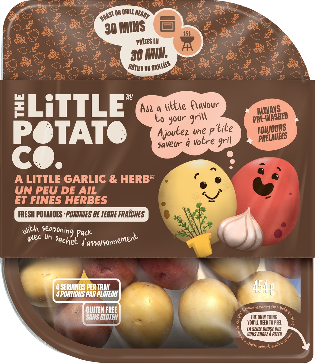 slide 2 of 3, The Little Potato Co. The Little Potato Company A Little Garlic & Herb, 1 lb