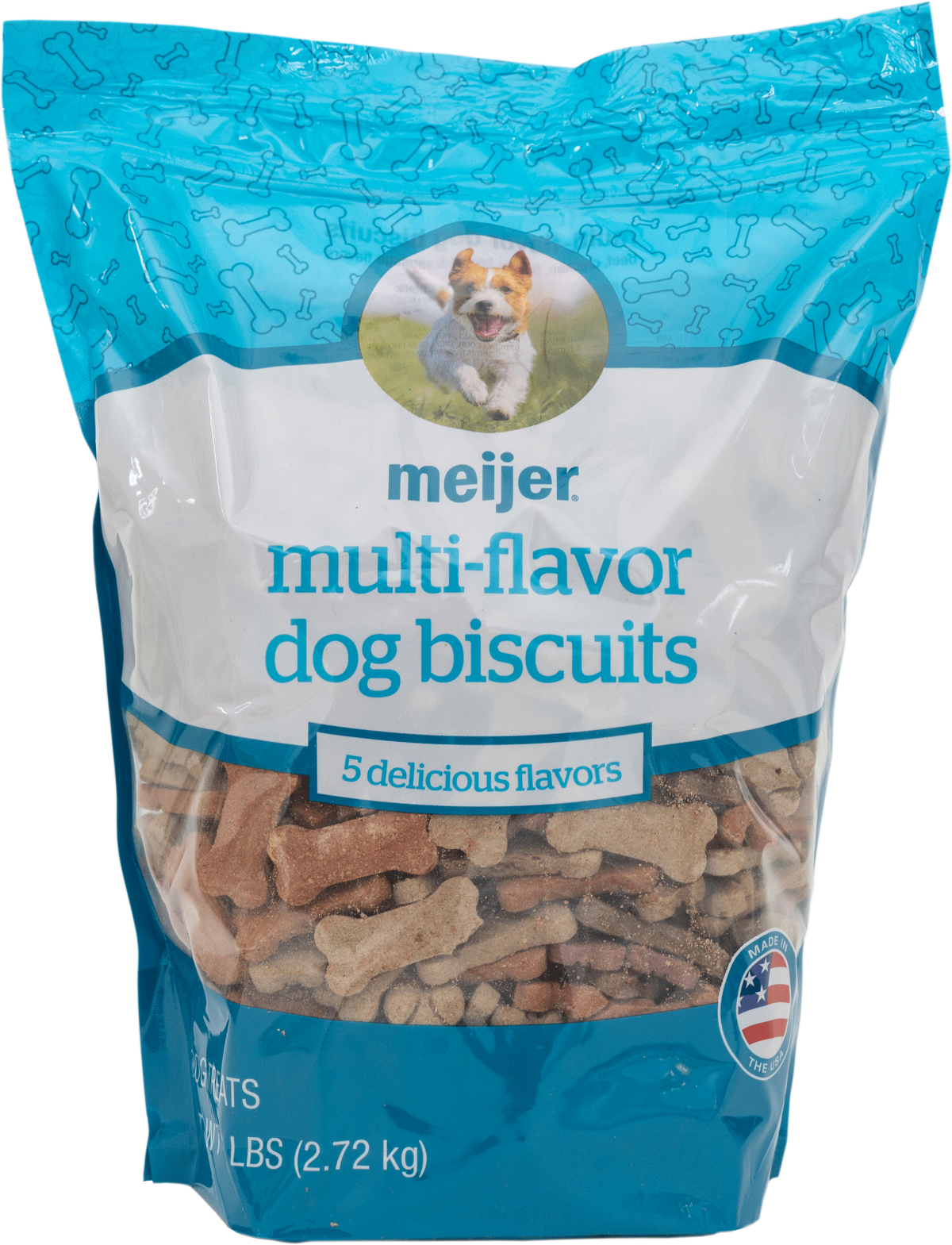 slide 1 of 5, Meijer Dog Biscuits, Multi Flavor, 6 lb