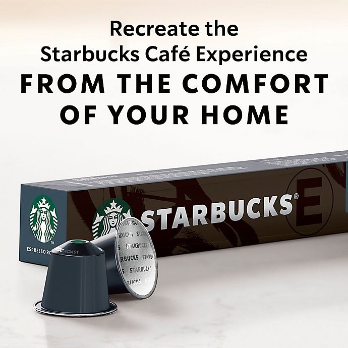 slide 4 of 7, Starbucks by Nespresso Espresso Roast Capsules, 30 ct