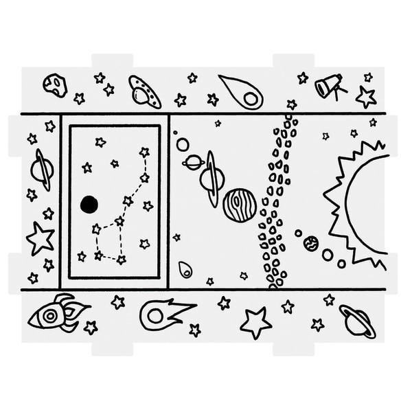 slide 4 of 9, Bankers Box At Play School Bus Playhouse, 33-1/4"H X 31"W X 44-3/4"D, 60% Recycled, White/Black, Elementary, 1 ct