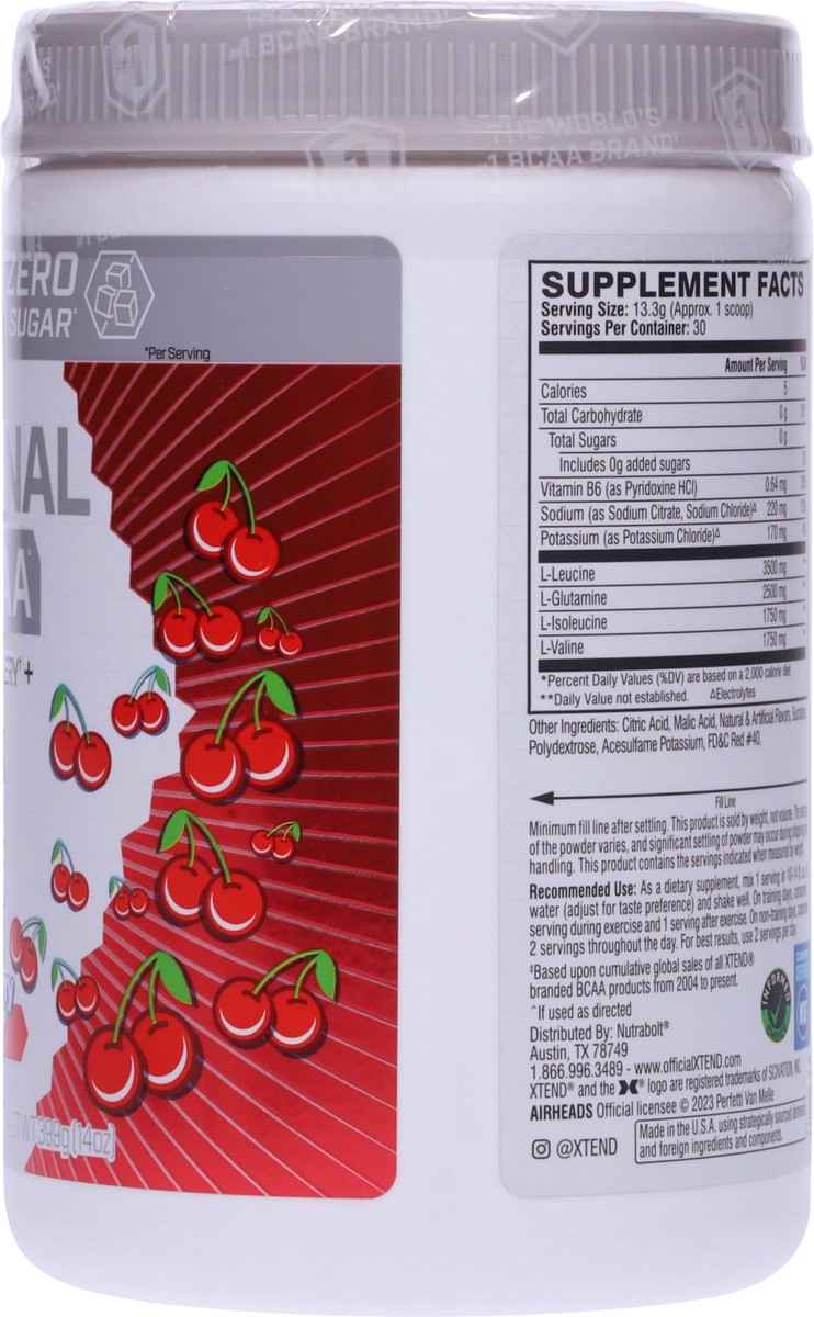 slide 8 of 14, XTEND, XTEND Original, BCAAs, Cherry Airheads, 13.30 g