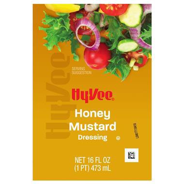 slide 1 of 1, Hy-Vee Dressing Honey Mustard, 16 fl oz