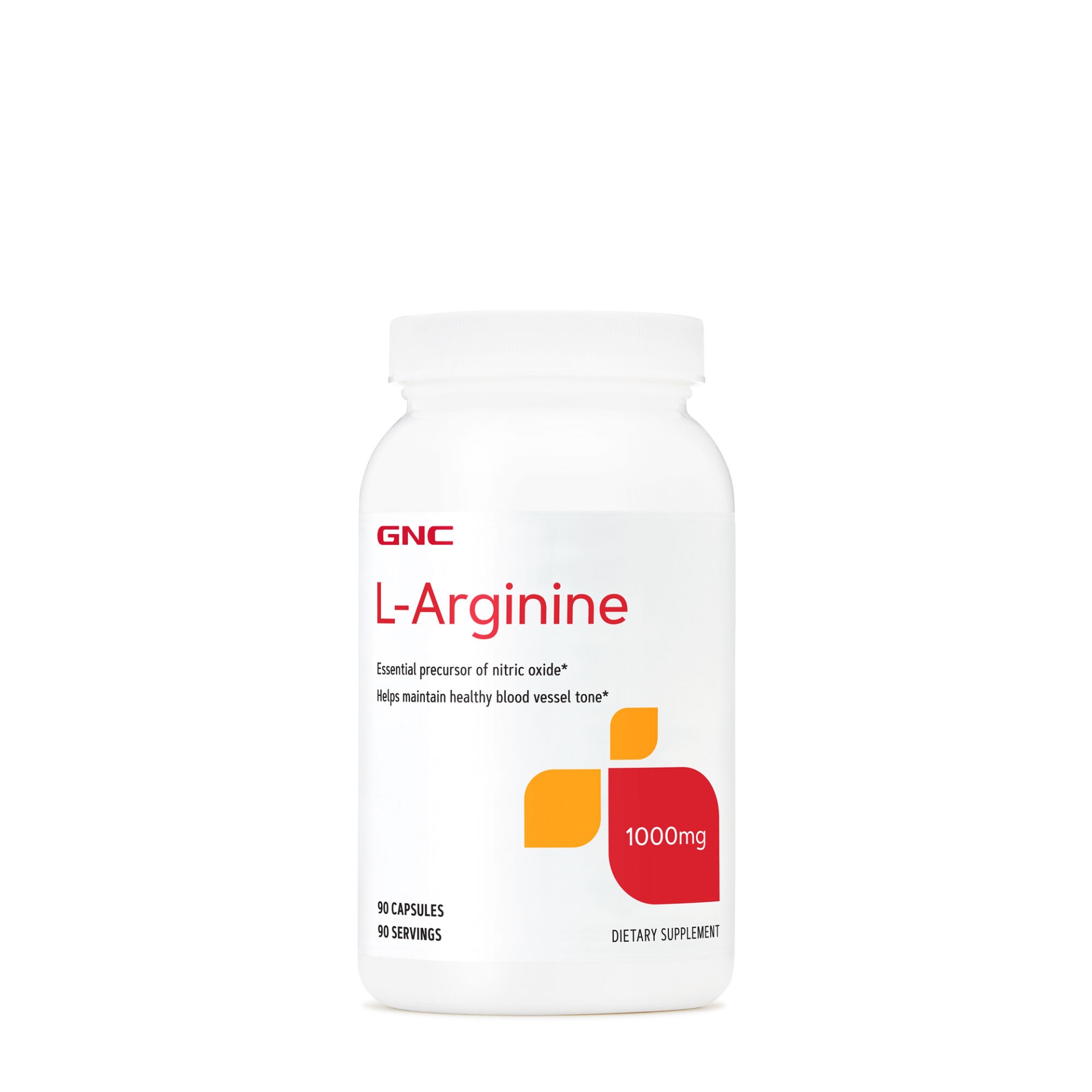 slide 1 of 1, GNC L-Arginine Capsules 1000mg, 1000 mg