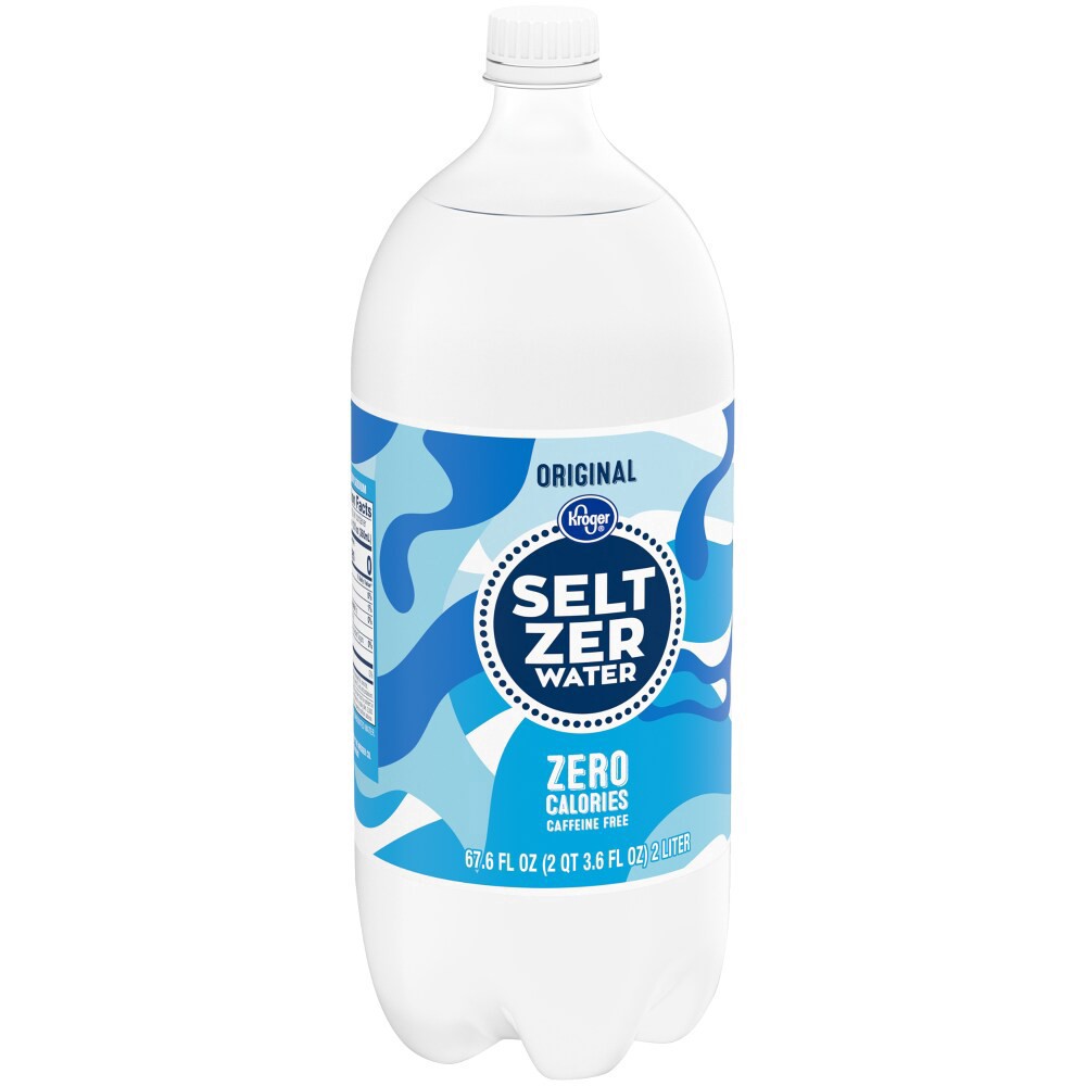 slide 4 of 4, Kroger Sparkling Seltzer Water - 2 liter, 2 liter