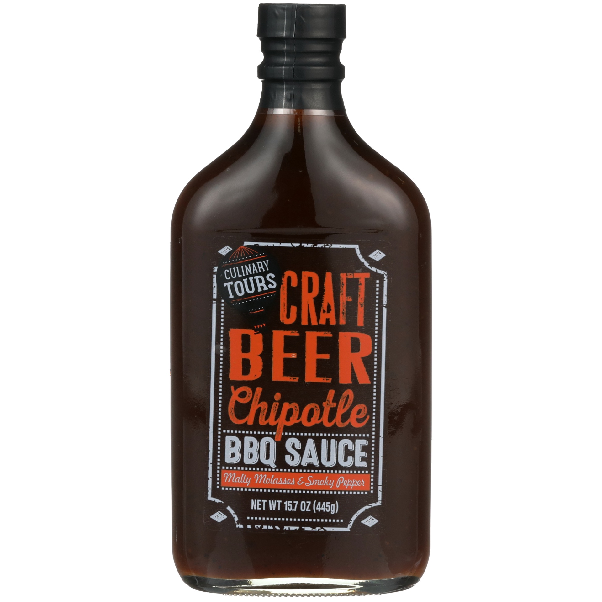 slide 1 of 6, Culinary Tours Craft Beer Chipotle BBQ Sauce, 15.7 oz
