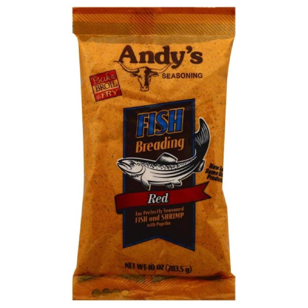 slide 1 of 1, Andy's Andys Red Fish Breading, 7 oz