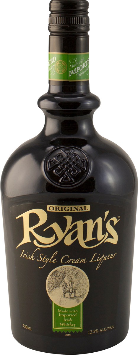 slide 5 of 5, Ryan's Irish Cream Liqueur 750ml 34 Proof, 750 ml