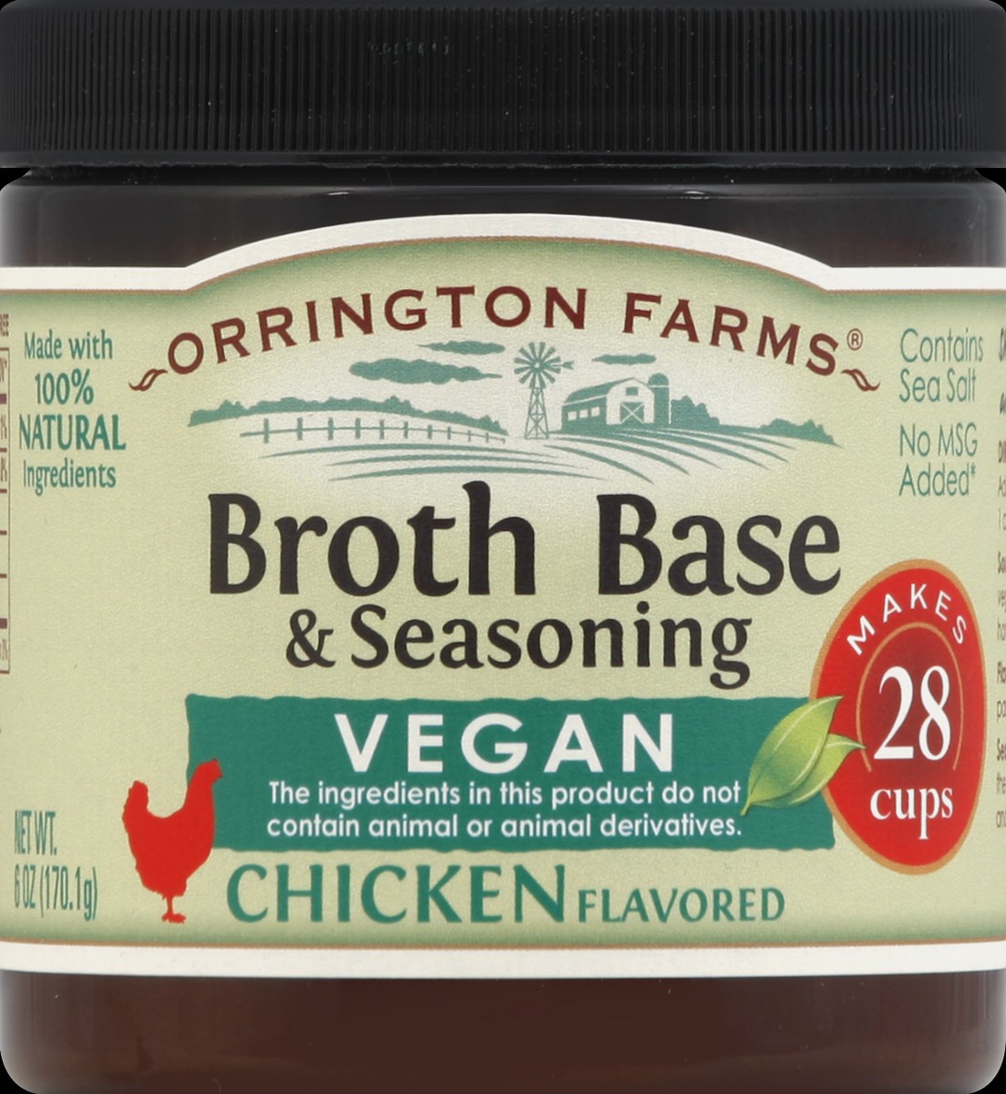 slide 2 of 2, Orrington Farms Vegan Chicken Base, 6 oz