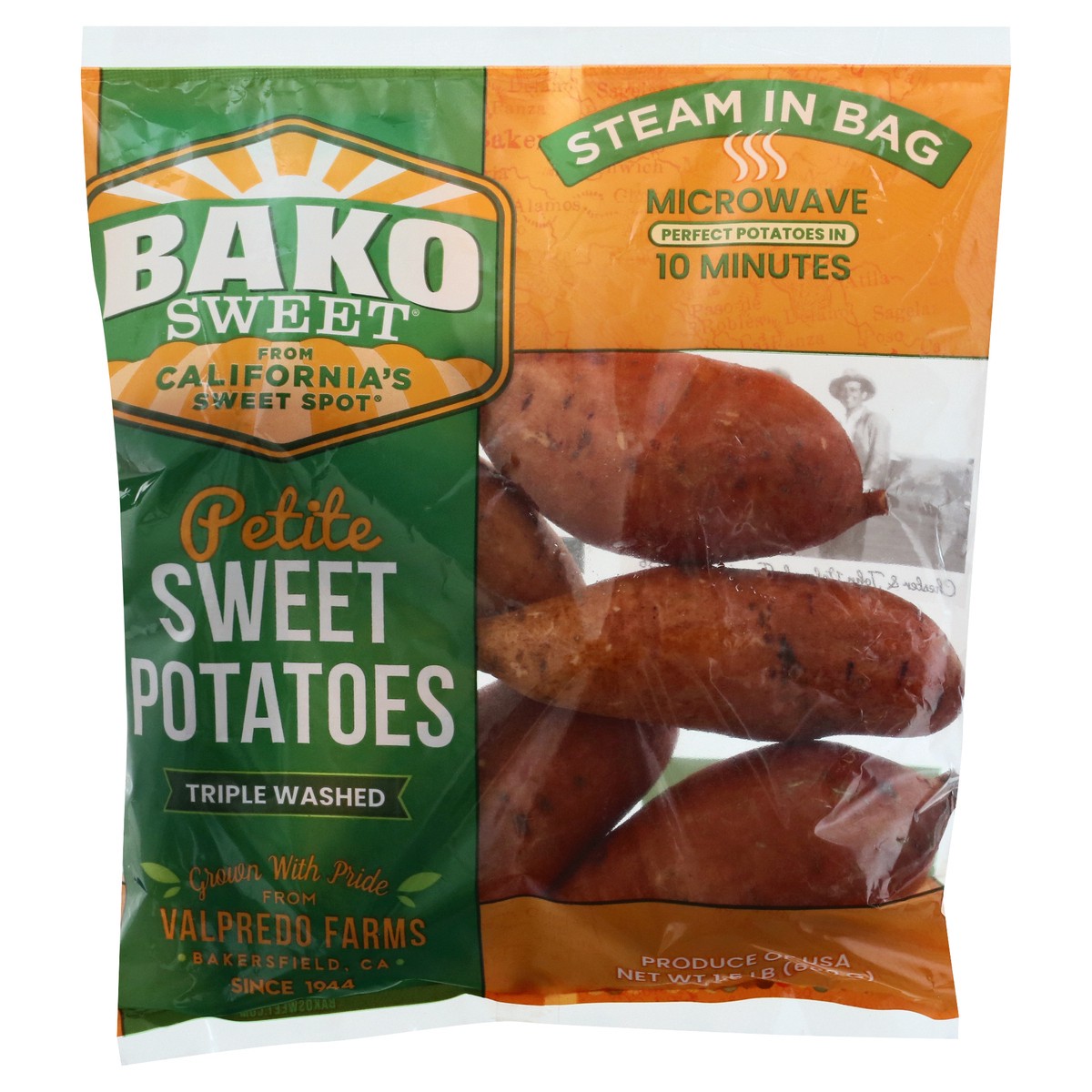 slide 1 of 9, Bako Sweet Petite Sweet Potatoes - 1.5 Lb, 1 ct