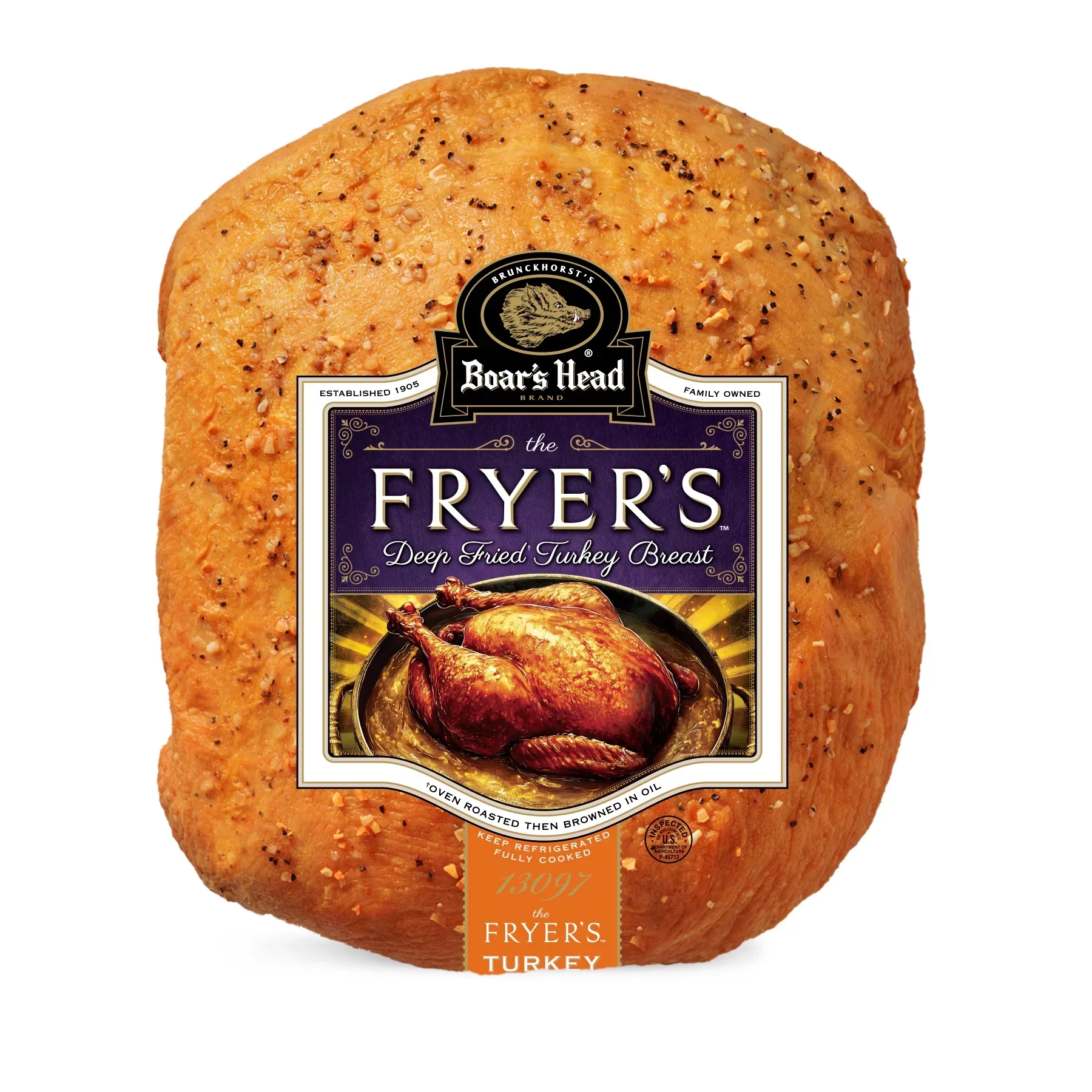 slide 1 of 1, Boar's Head The Fryer's Deep Fried Turkey Breast, Custom Sliced, per lb