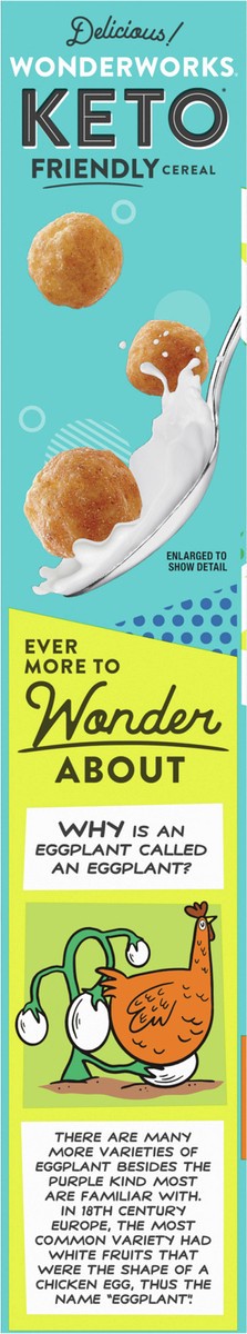 slide 6 of 9, Wonderworks Peanut Butter Wonderworks Keto Friendly Breakfast Cereal, Keto Friendly Snack, 1g sugar, 10.6 oz, 10.6 oz