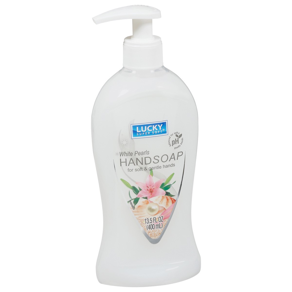 slide 4 of 9, Lucky Super Soft Lucky Floral Liquid Soap Bottle, 17.6 oz