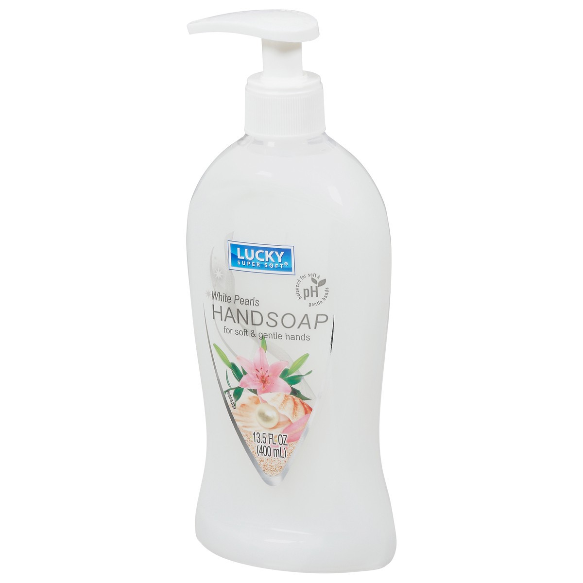 slide 5 of 9, Lucky Super Soft Lucky Floral Liquid Soap Bottle, 17.6 oz