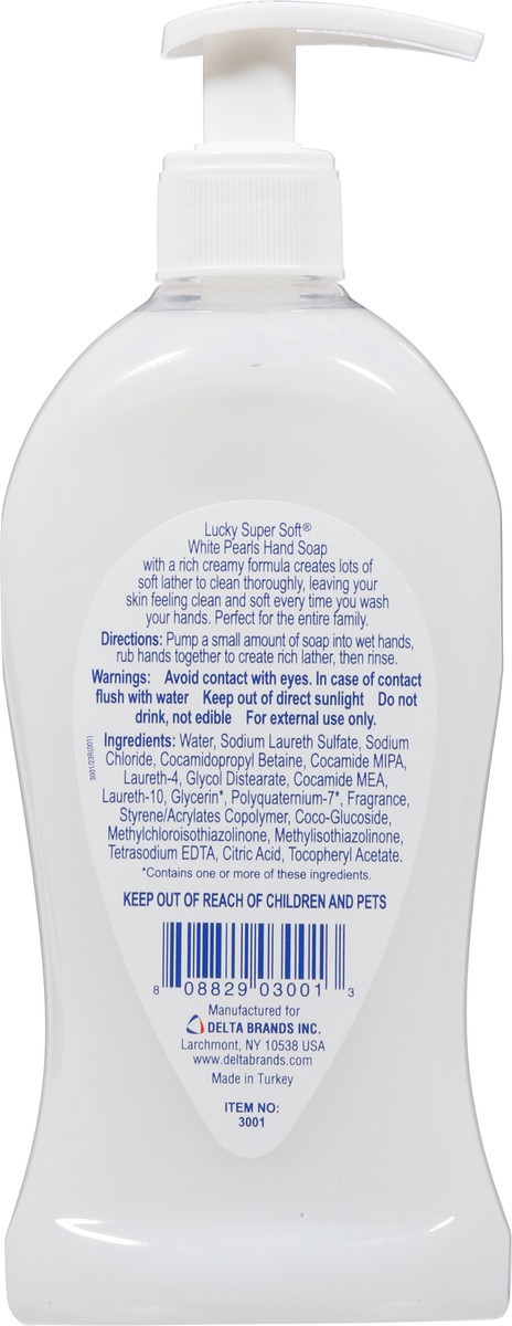 slide 7 of 9, Lucky Super Soft Lucky Floral Liquid Soap Bottle, 17.6 oz