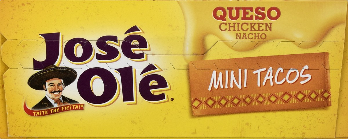 slide 5 of 13, José Olé Mini Queso Chicken Nacho Tacos 16.2 oz, 16.2 oz