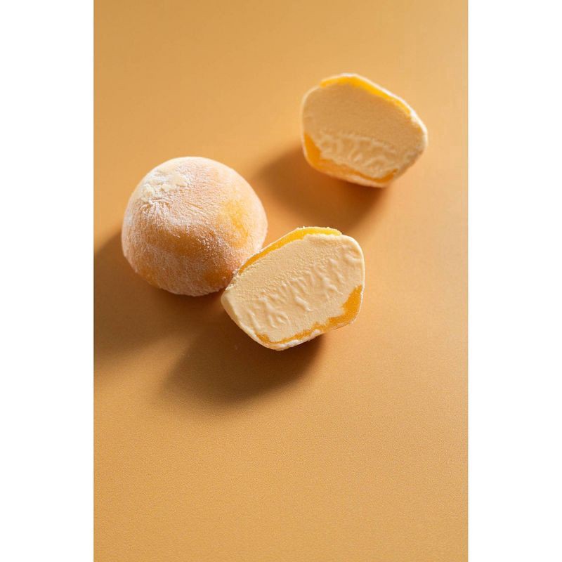 slide 3 of 6, My/Mochi Ice Cream Mango, 6-Pack, 6 ct