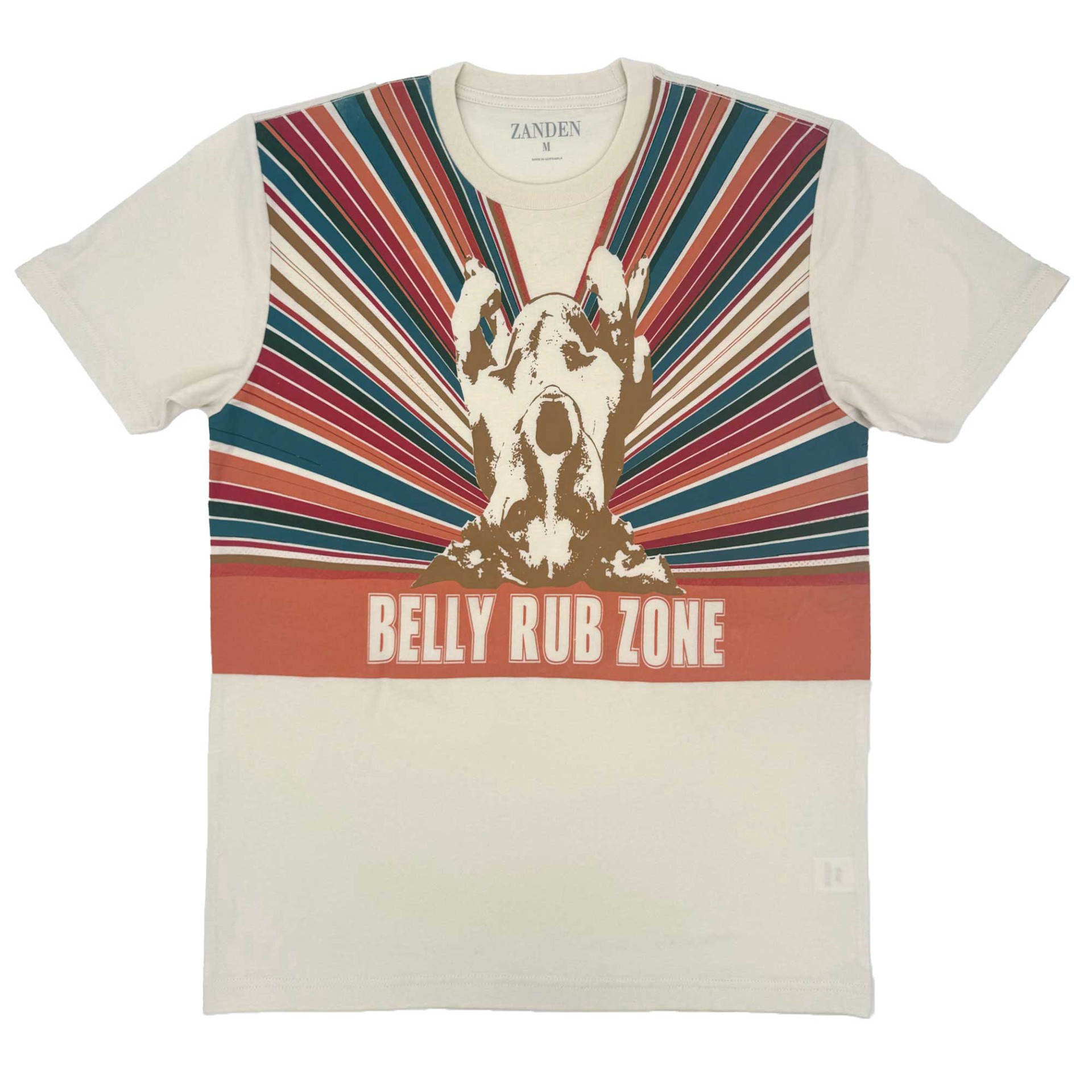 slide 1 of 1, Zanden Belly Rubber Adult Unisex T-Shirt, Large, 1 ct