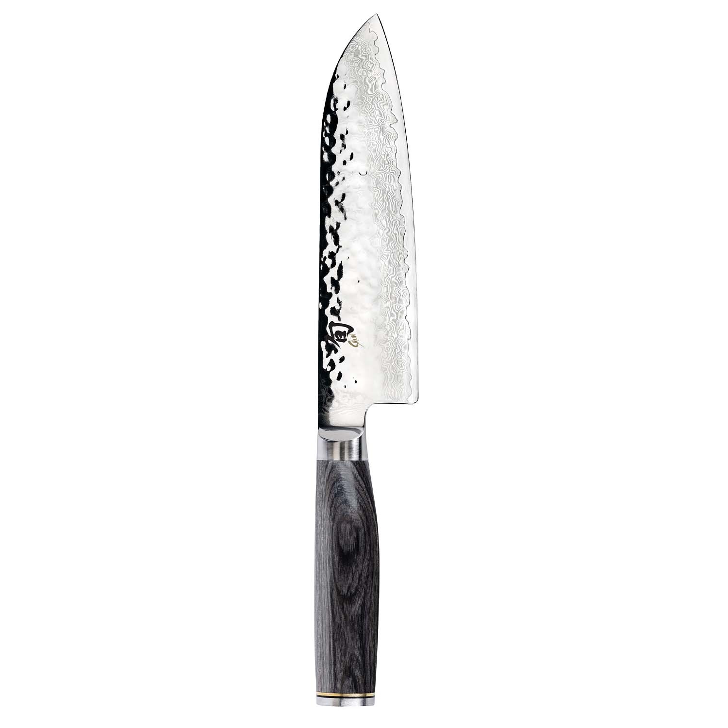 slide 1 of 1, Shun Premier Grey Santoku Knife, 7 in